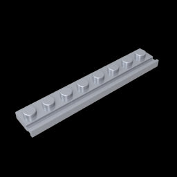 GDS-1235 - Plate Special 1 x 8 with Door Rail
