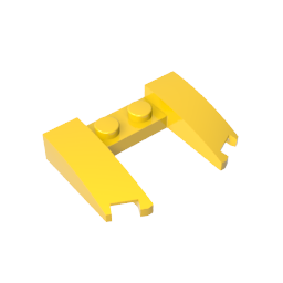 GDS-1265 - Wedge Curved 3 x 4 x 2/3 Cutout