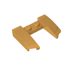 GDS-1265 - Wedge Curved 3 x 4 x 2/3 Cutout