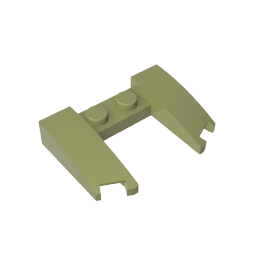 GDS-1265 - Wedge Curved 3 x 4 x 2/3 Cutout