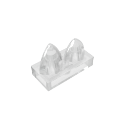 GDS-1271 - Plate 1 x 2 Special with Two Vertical Teeth