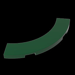 GDS-1276 - Tile 4 x 4 Curved, Macaroni