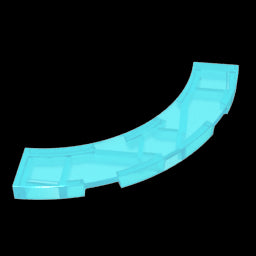 GDS-1276 - Tile 4 x 4 Curved, Macaroni