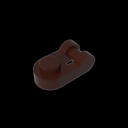 GDS-1290 - Plate Special 1 x 1 Rounded with Handle