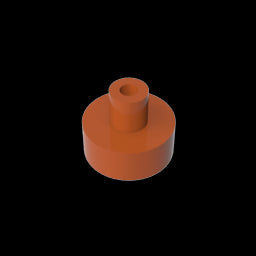 GDS-1291 - Tile Round 1 x 1 with Hollow Bar