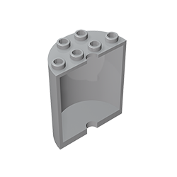 GDS-1293 - Cylinder Half 2 x 4 x 4