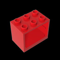 GDS-1299 - Cupboard 2 x 3 x 2 with Solid Studs