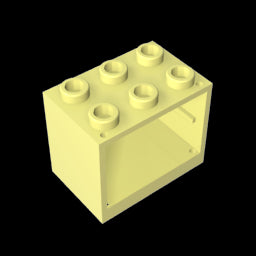 GDS-1299 - Cupboard 2 x 3 x 2 with Solid Studs