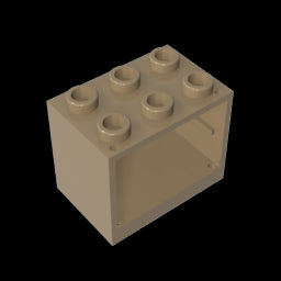 GDS-1299 - Cupboard 2 x 3 x 2 with Solid Studs