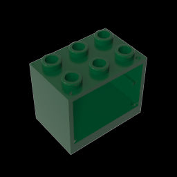 GDS-1299 - Cupboard 2 x 3 x 2 with Solid Studs