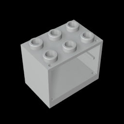 GDS-1299 - Cupboard 2 x 3 x 2 with Solid Studs