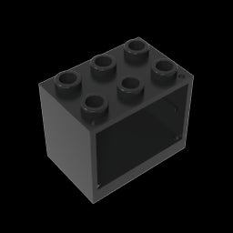 GDS-1299 - Cupboard 2 x 3 x 2 with Solid Studs