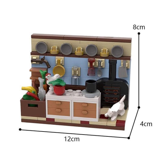 MOC-116474 Swedish Chef's Kitchen - A Muppet Theatre Scene