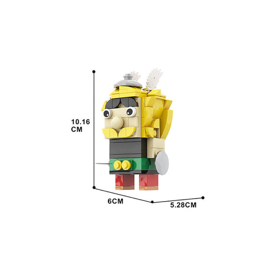 MOC-16306 Asterix and Obelix Brickheadz