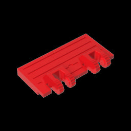 GDS-1306 - Hinge Train Gate 2 x 4 Locking Dual 2 Fingers without Rear Reinforcements