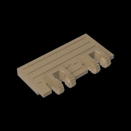 GDS-1306 - Hinge Train Gate 2 x 4 Locking Dual 2 Fingers without Rear Reinforcements