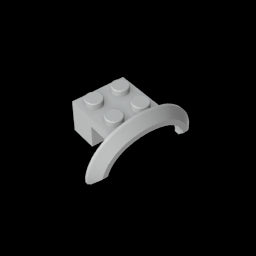 GDS-1319 - Wheel Arch, Mudguard 4 x 2 1/2 x 1