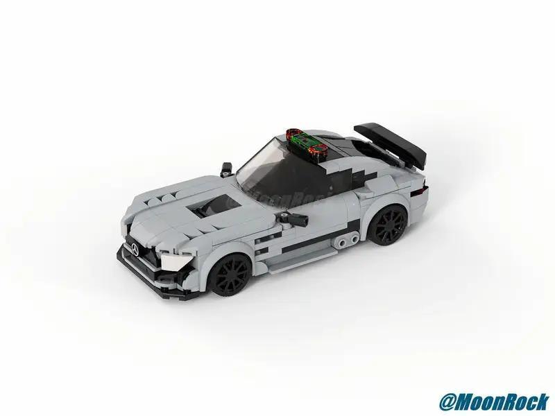 MOC-132292 Mercedes-Benz AMG GT-R F1 Safety Car– MOC Brick Store