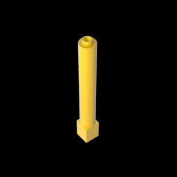 GDS-1326 - Support 1 x 1 x 6 Solid Pillar