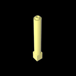 GDS-1326 - Support 1 x 1 x 6 Solid Pillar