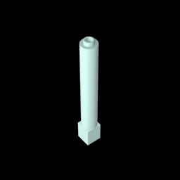 GDS-1326 - Support 1 x 1 x 6 Solid Pillar