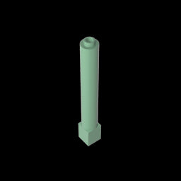 GDS-1326 - Support 1 x 1 x 6 Solid Pillar