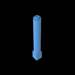 GDS-1326 - Support 1 x 1 x 6 Solid Pillar