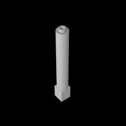 GDS-1326 - Support 1 x 1 x 6 Solid Pillar