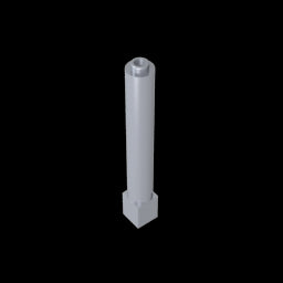 GDS-1326 - Support 1 x 1 x 6 Solid Pillar