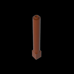 GDS-1326 - Support 1 x 1 x 6 Solid Pillar