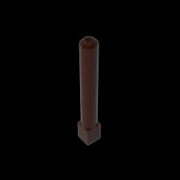 GDS-1326 - Support 1 x 1 x 6 Solid Pillar