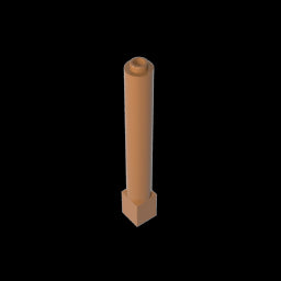 GDS-1326 - Support 1 x 1 x 6 Solid Pillar