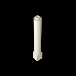 GDS-1326 - Support 1 x 1 x 6 Solid Pillar