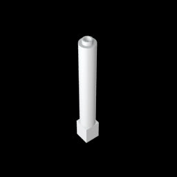 GDS-1326 - Support 1 x 1 x 6 Solid Pillar