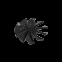 GDS-1339 - Jet Engine Fan with 10 Blades and Technic Pin