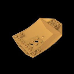 GDS-1354 - Wedge Curved Inverted 8 x 6 x 2 Cockpit