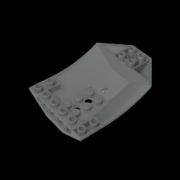 GDS-1354 - Wedge Curved Inverted 8 x 6 x 2 Cockpit