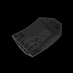 GDS-1354 - Wedge Curved Inverted 8 x 6 x 2 Cockpit