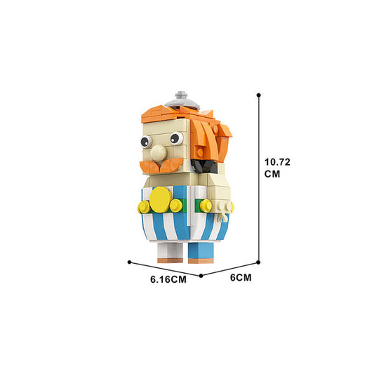 MOC-16306 Asterix and Obelix Brickheadz