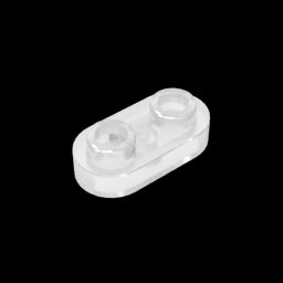 GDS-1403 - Plate Special 1 x 2 Rounded with 2 Open Studs