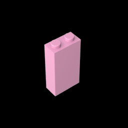 GDS-1405 - Brick 1 x 2 x 3 with Bottom Stud Holder