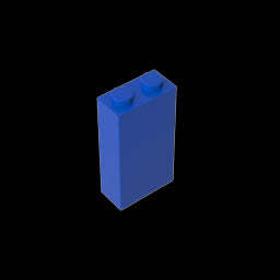 GDS-1405 - Brick 1 x 2 x 3 with Bottom Stud Holder
