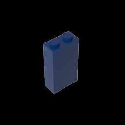 GDS-1405 - Brick 1 x 2 x 3 with Bottom Stud Holder
