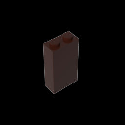 GDS-1405 - Brick 1 x 2 x 3 with Bottom Stud Holder