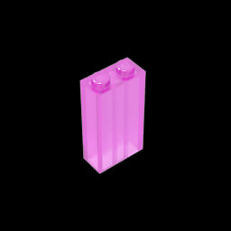 GDS-1405 - Brick 1 x 2 x 3 with Bottom Stud Holder