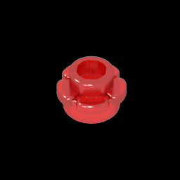 GDS-1436 - Plant, Flower, Plate Round 1 x 1 with 5 Petals