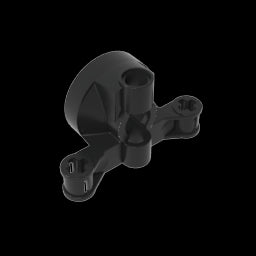 GDS-1466 - Technic Steering Wheel Hub Holder with 2 Pin Holes and 2 Axle Holes