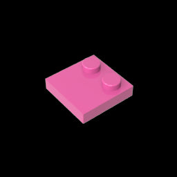 GDS-1483 - Plate Special 2 x 2 with Only 2 studs