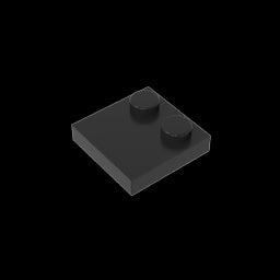 GDS-1483 - Plate Special 2 x 2 with Only 2 studs