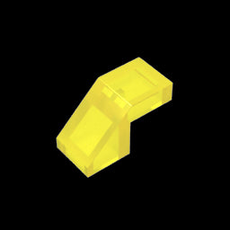 GDS-1484 - Slope 45 Degrees 2 x 1 with 2/3 Inverted Cutout and no stud